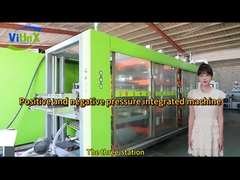 Maszyna zintegrowana z trzema stacjami ciśnienia dodatniego i ujemnego