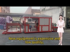 W pełni automatyczna maszyna termoformująca plastikowe tacki