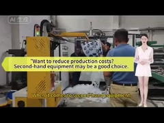 Plastikowa maszyna termoformująca kubki herbatnicze jednorazowa maszyna termoformująca plastikowe miski