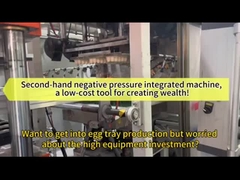 Całkowicie automatyczna trójstacjonarna maszyna termoformowania tworzyw sztucznych