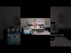 W pełni automatyczna maszyna do produkcji plastikowych kubków do kawy