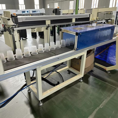 Maszyna do druku kubków 220V/50Hz Typ tuszu UV System sterowania PLC Ekran dotykowy Interfejs operacyjny
