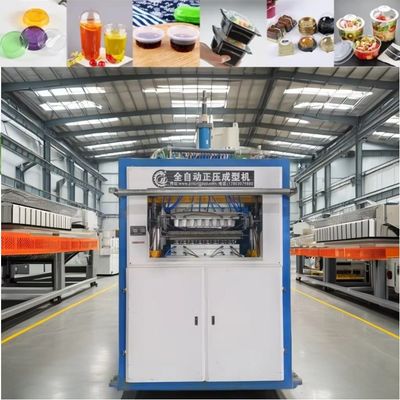 Wykorzystane szybkie automatyczne termoformowanie kubków 15 kW ogrzewanie dla PP/PS/PET/HIPS