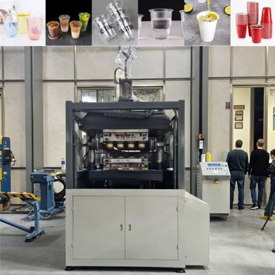 Wysokiej wydajności Plastic cup Thermoforming Machine jednorazowa maszyna do produkcji plastikowych kubków