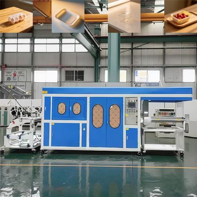 Całkowicie automatyczna maszyna do wytwarzania płyt plastikowych jednorazowych