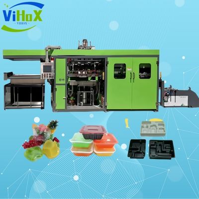 W pełni automatyczna maszyna do produkcji plastikowych pudełek na ciasto Maszyny do produkcji plastikowych pudełek na lunch