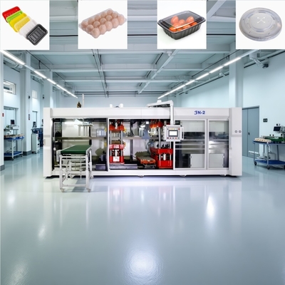 Maszyna do produkcji plastikowych wytłaczanek na jajka sterowana PLC